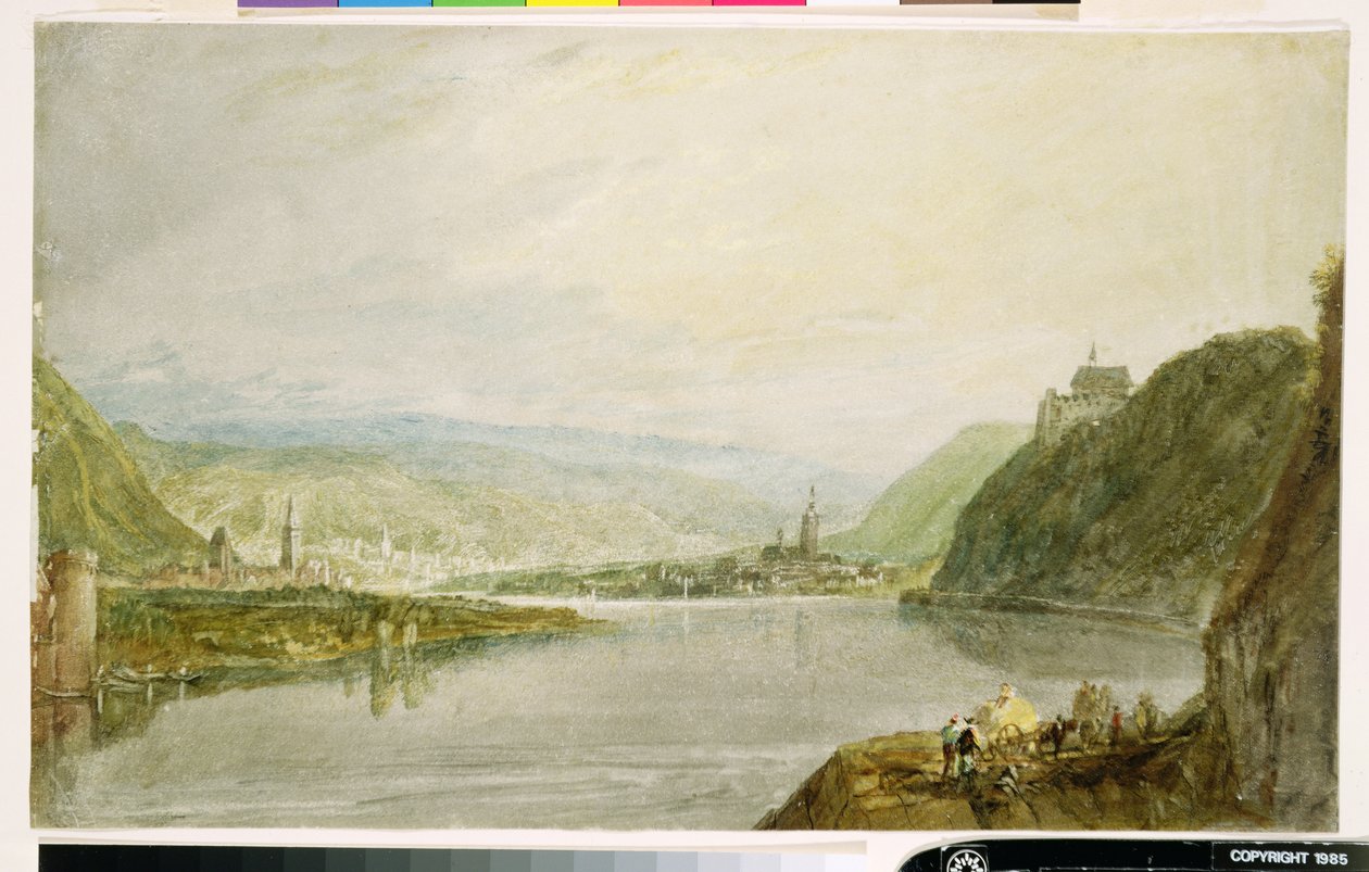Remagen og Linz af Joseph Mallord William Turner