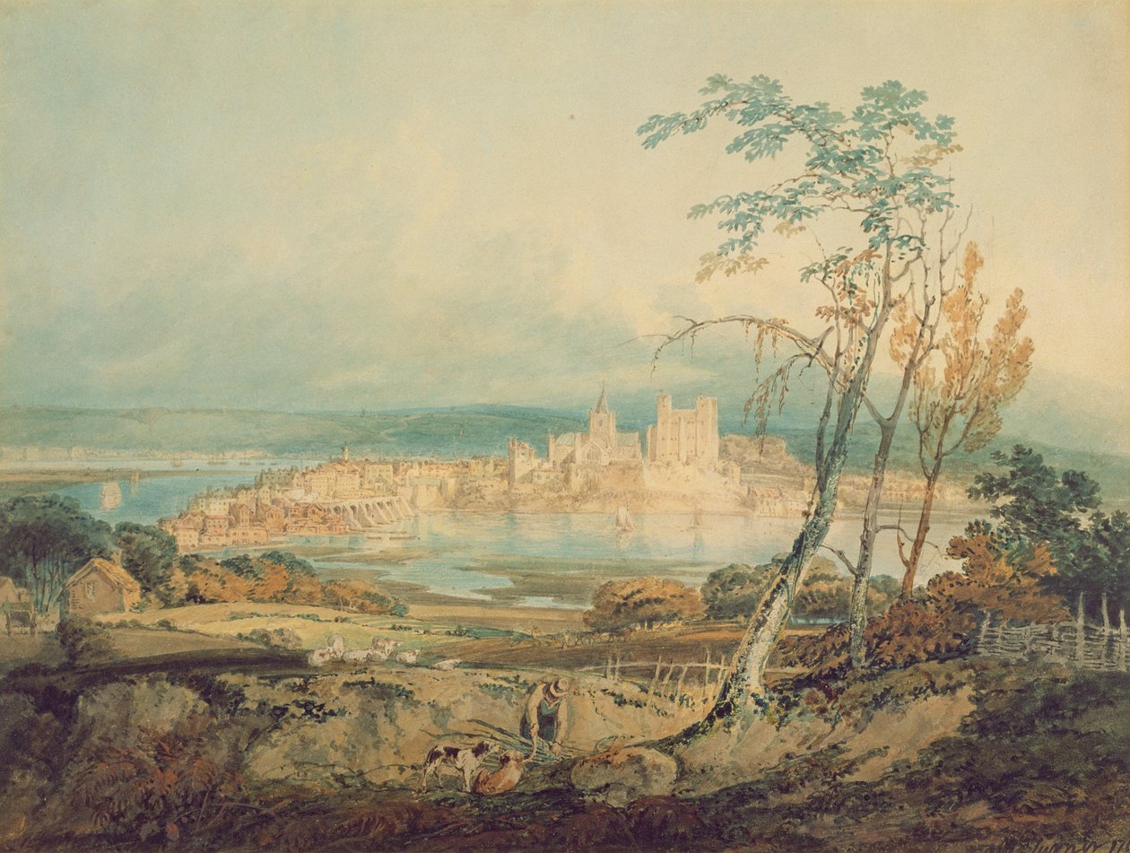 Rochester, Kent af Joseph Mallord William Turner