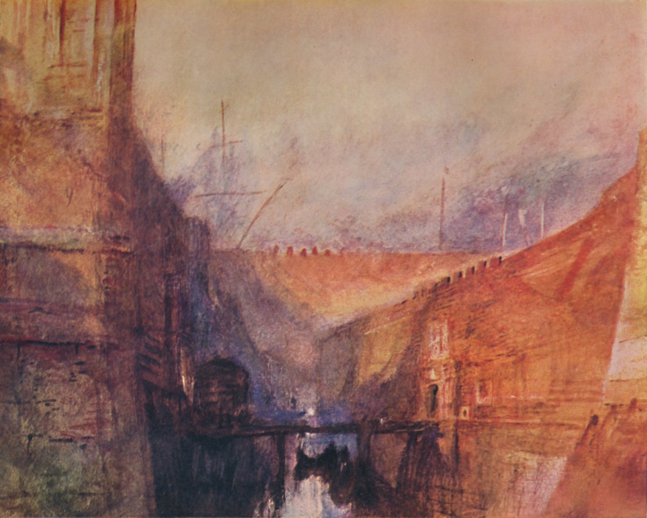Arsenalet, c1840, 1925. af Joseph Mallord William Turner