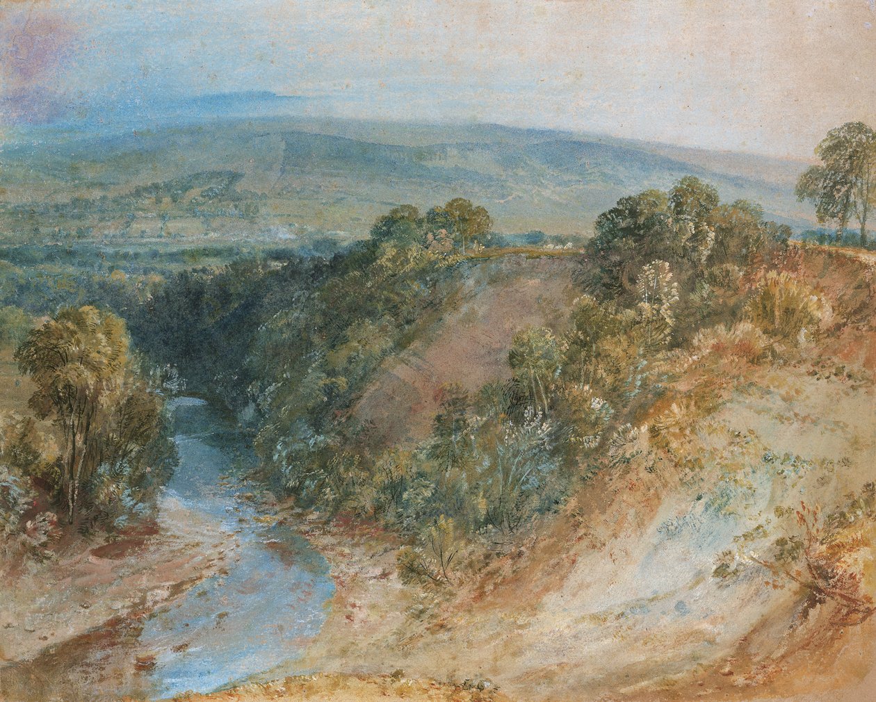 Valley of the Washburn af Joseph Mallord William Turner