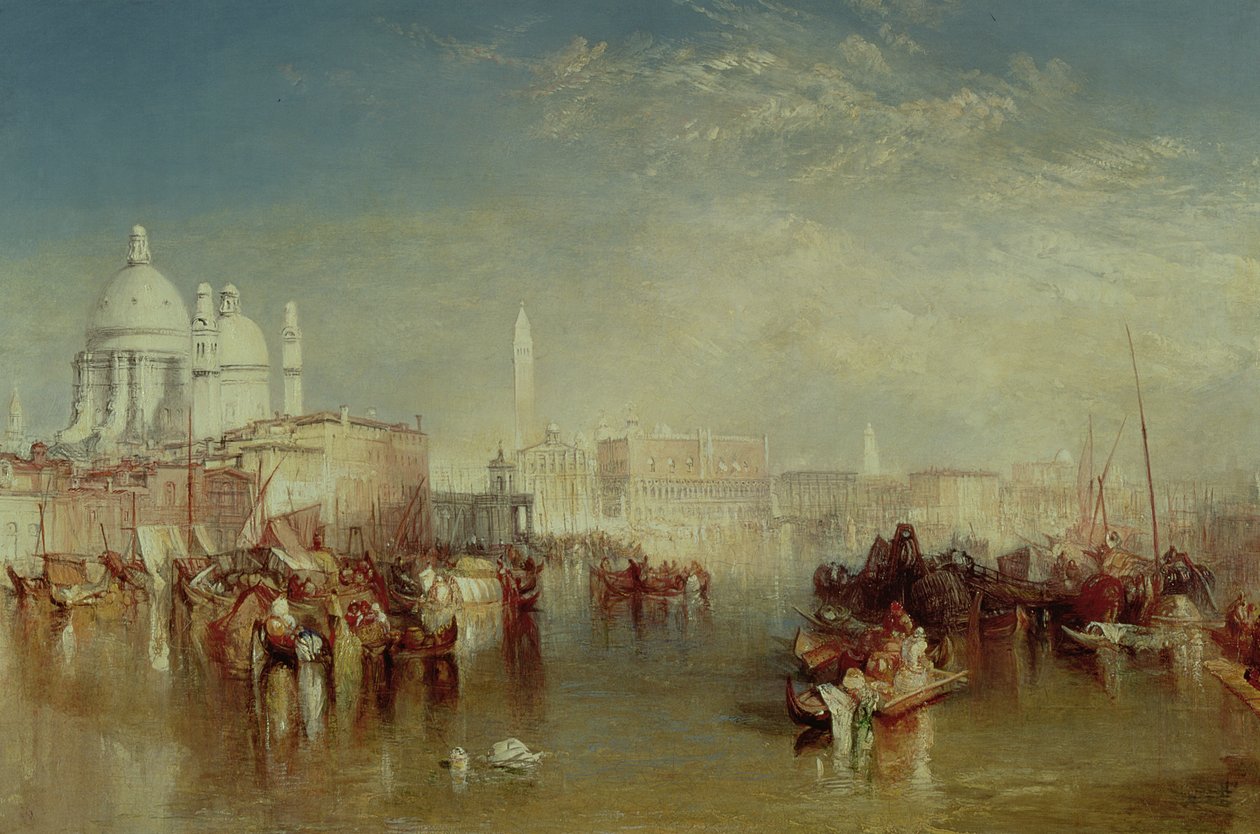 Venedig, 1840 af Joseph Mallord William Turner