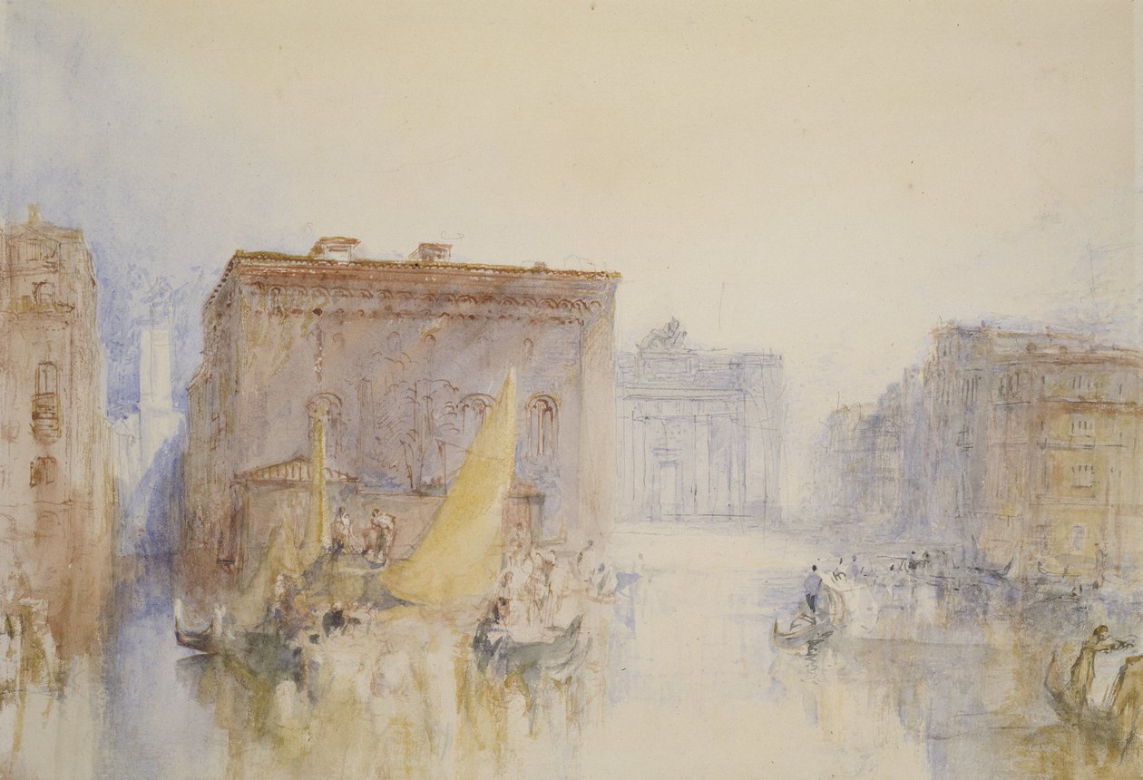 Venedig: The Accademia af Joseph Mallord William Turner