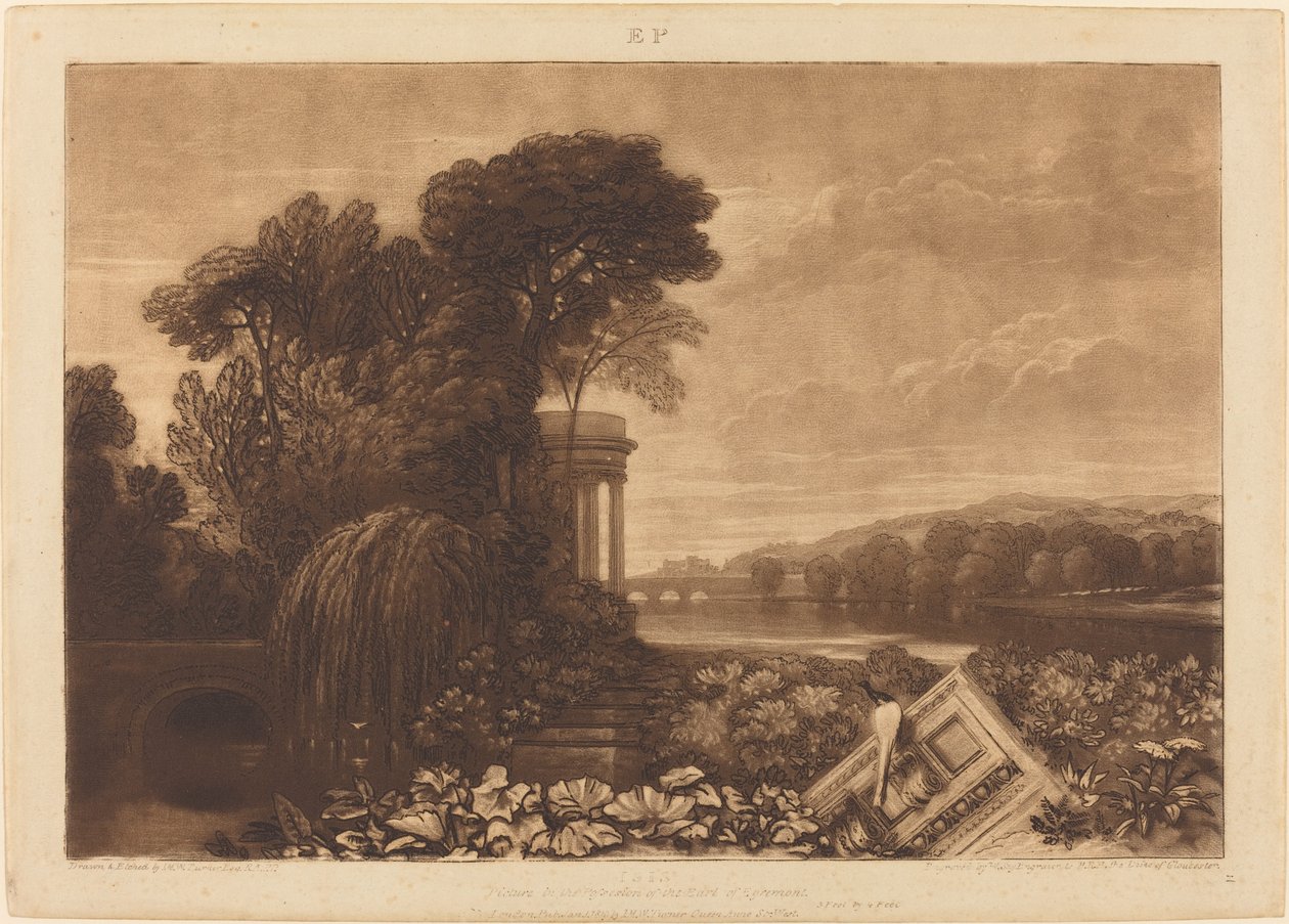 Isis af Joseph Mallord William Turner and William Say
