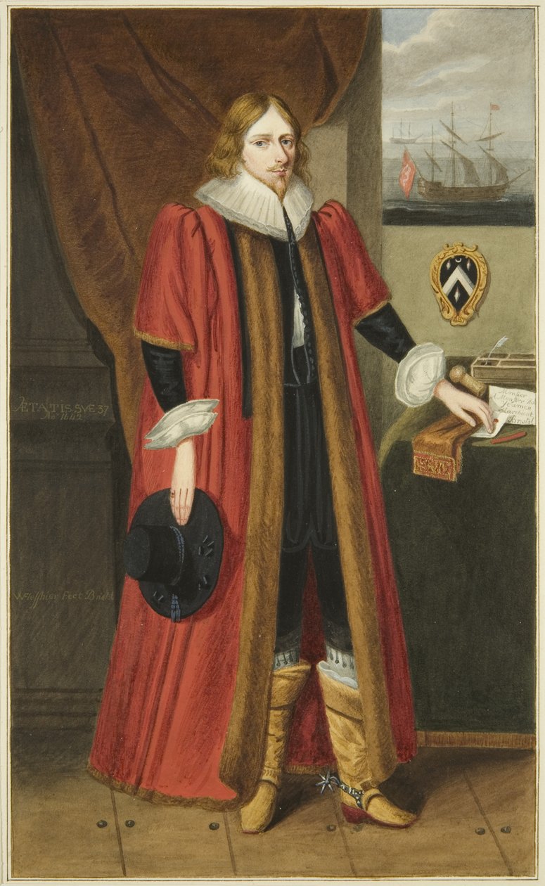 Portræt af Robert Yeamans af Joseph Manning