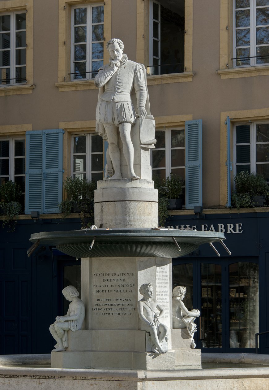 Adam af Craponne (skulptur fra det 19. århundrede) af Joseph Marius Ramus