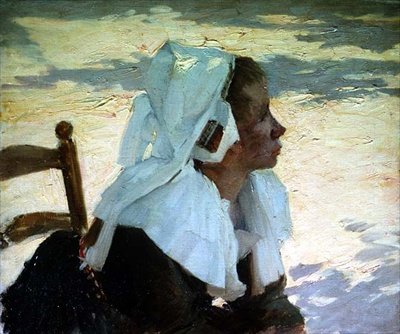 Apple-sælgeren, Bretagne af Joseph Milner Kite