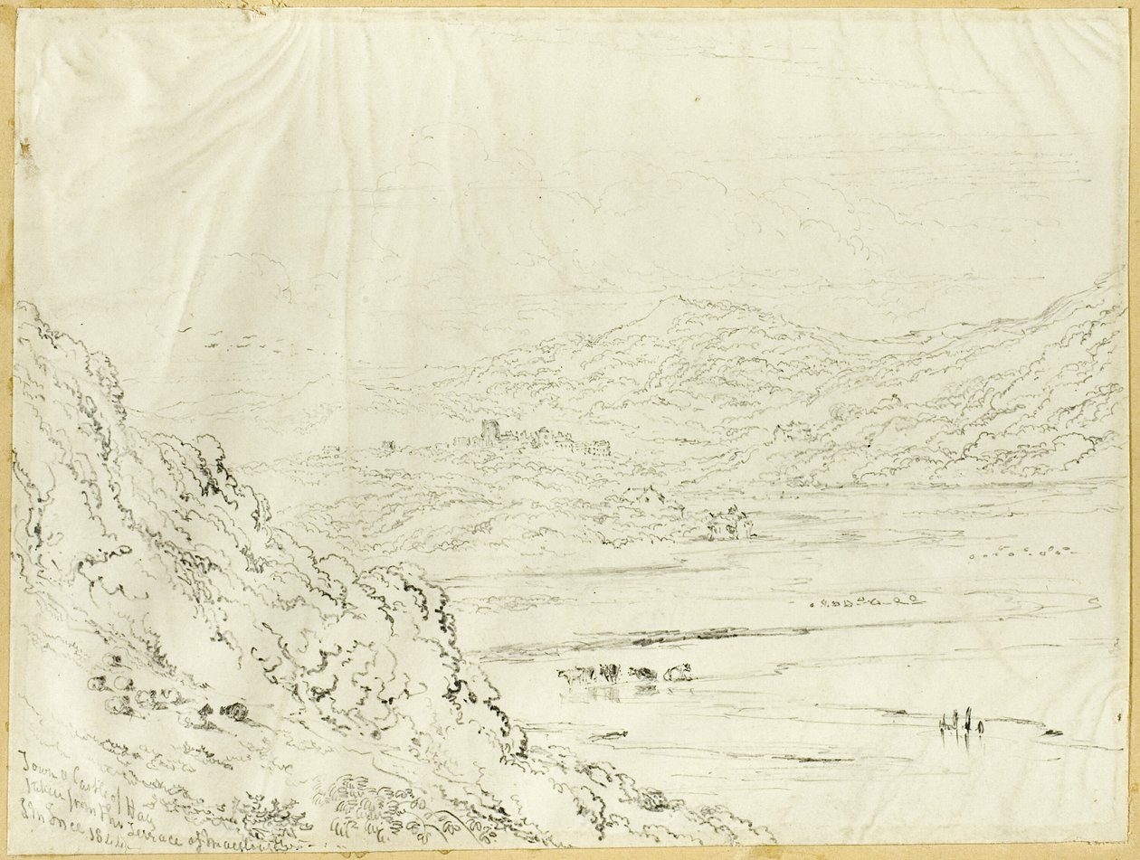 By og Castle of Hay af Joseph Murray Ince