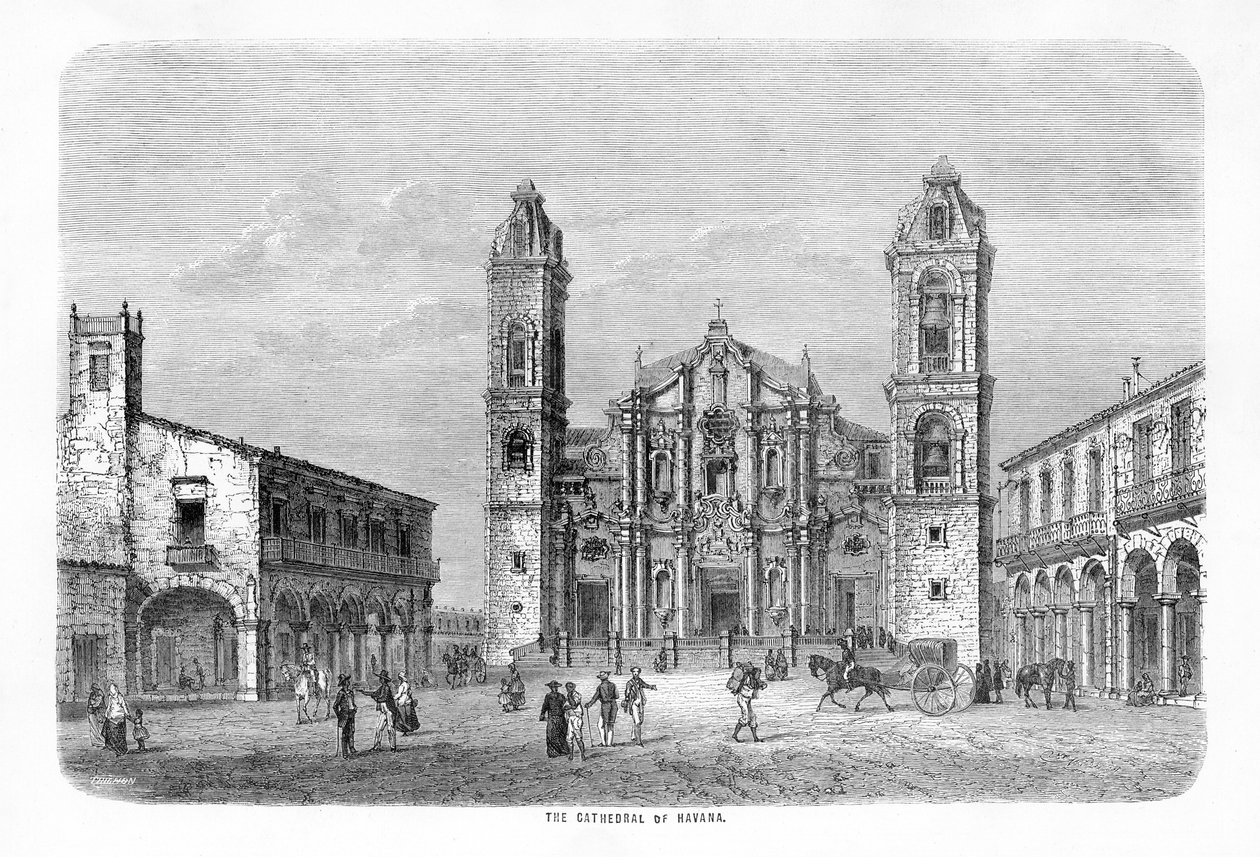 Katedralen i Havana af Joseph Navlet