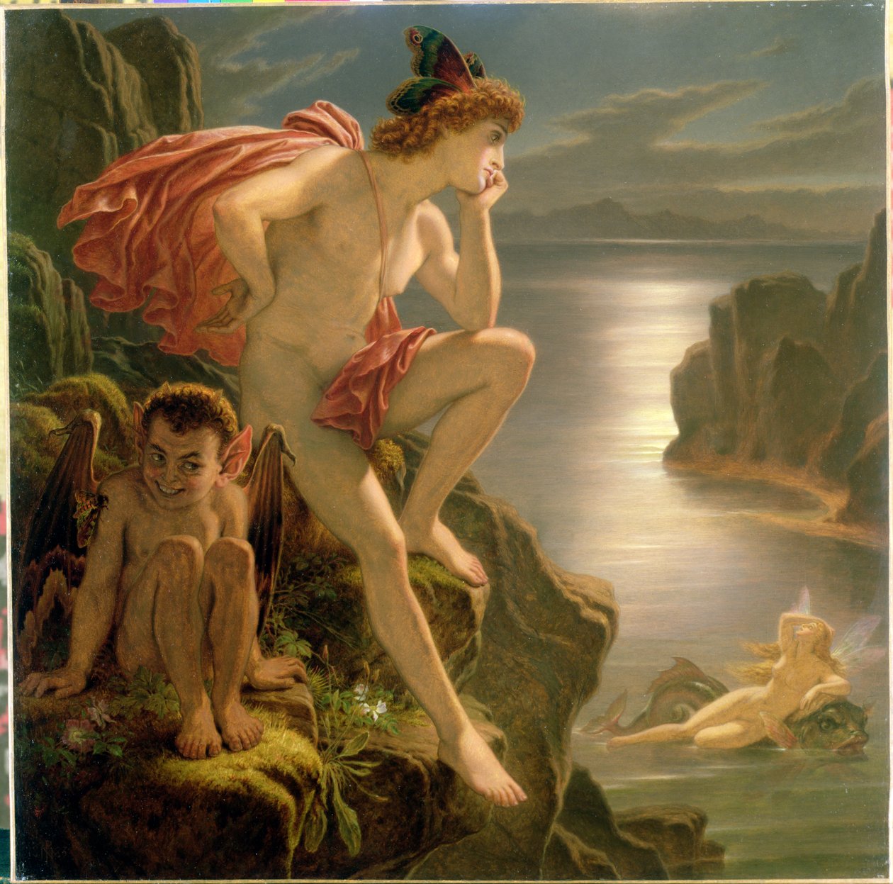 Oberon og havfruen af Joseph Noel Paton