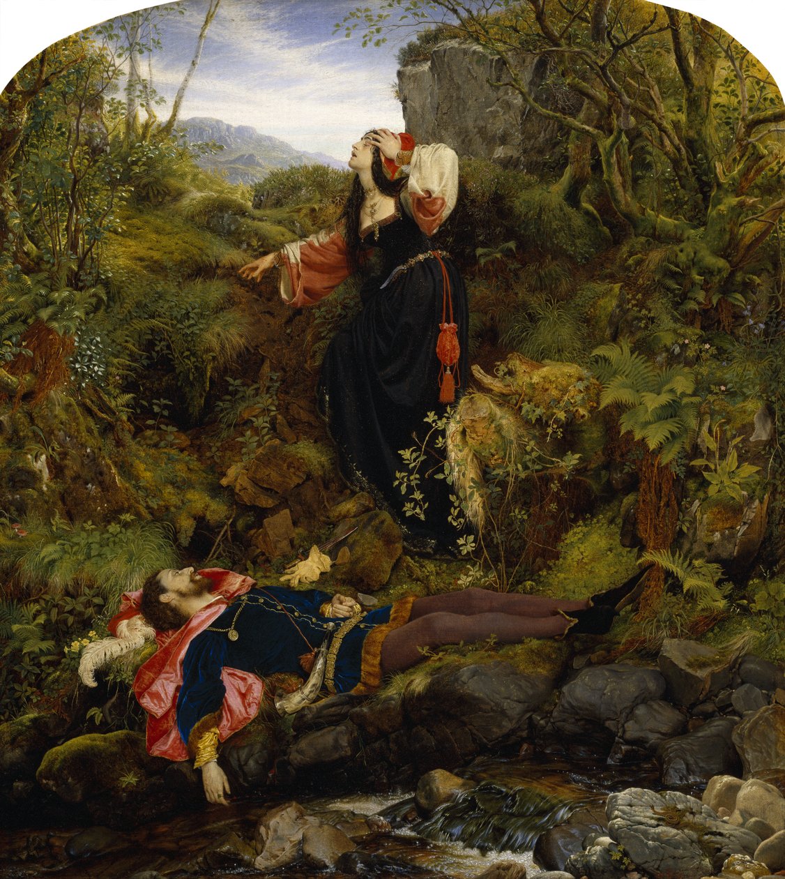 Bluidien kokeilu af Joseph Noel Paton