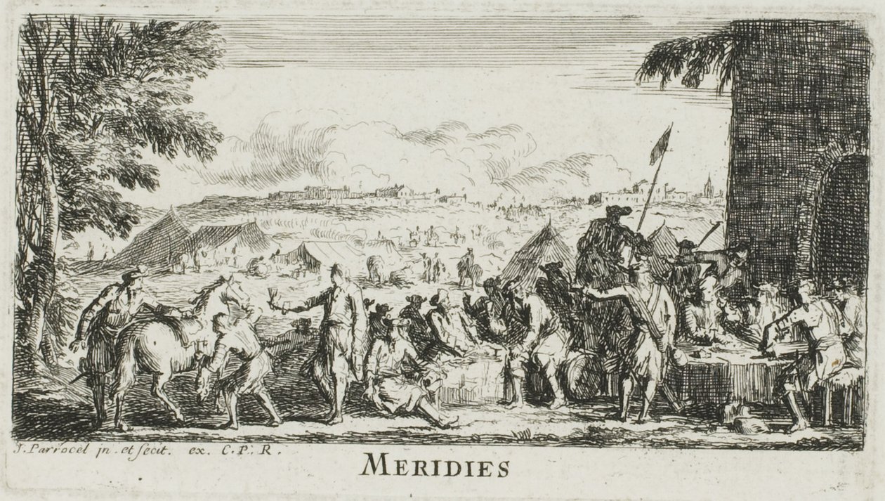Midday, fra The Hours of the Day af Joseph Parrocel