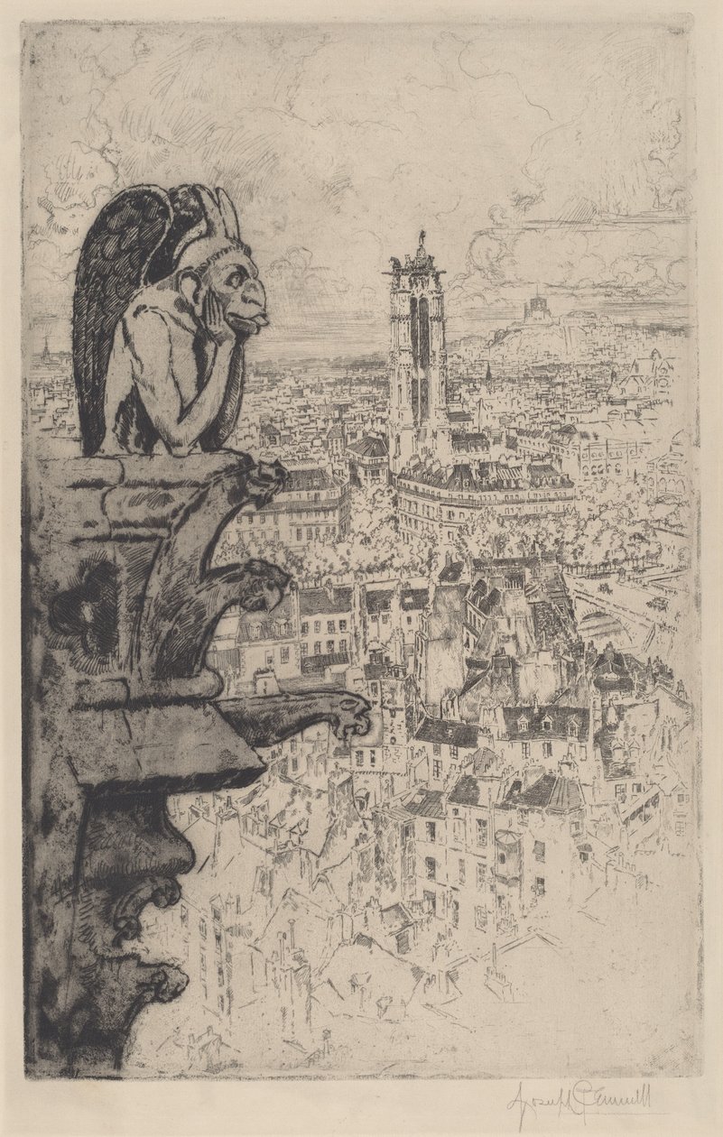 Le Stryge af Joseph Pennell
