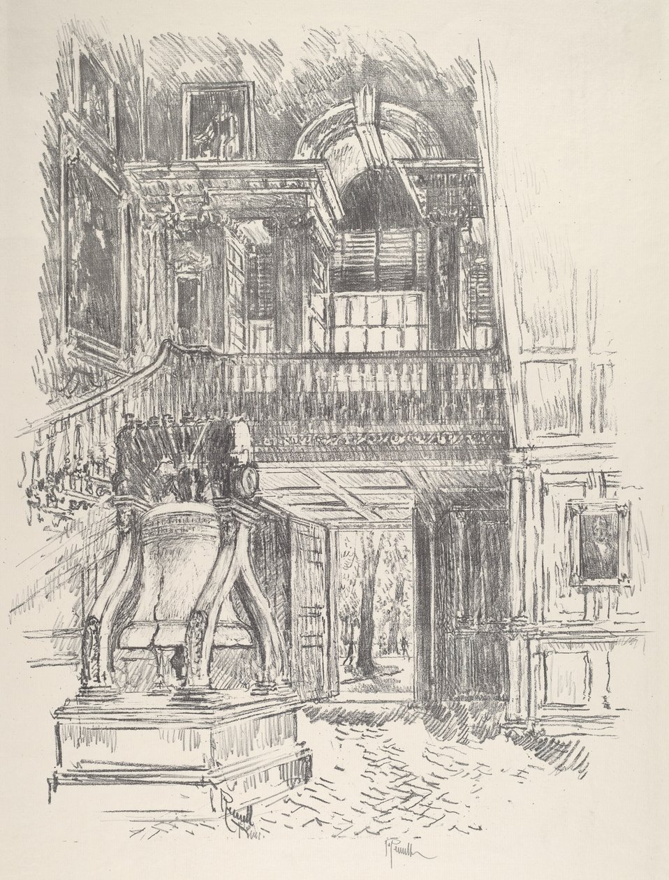 Liberty Bell af Joseph Pennell