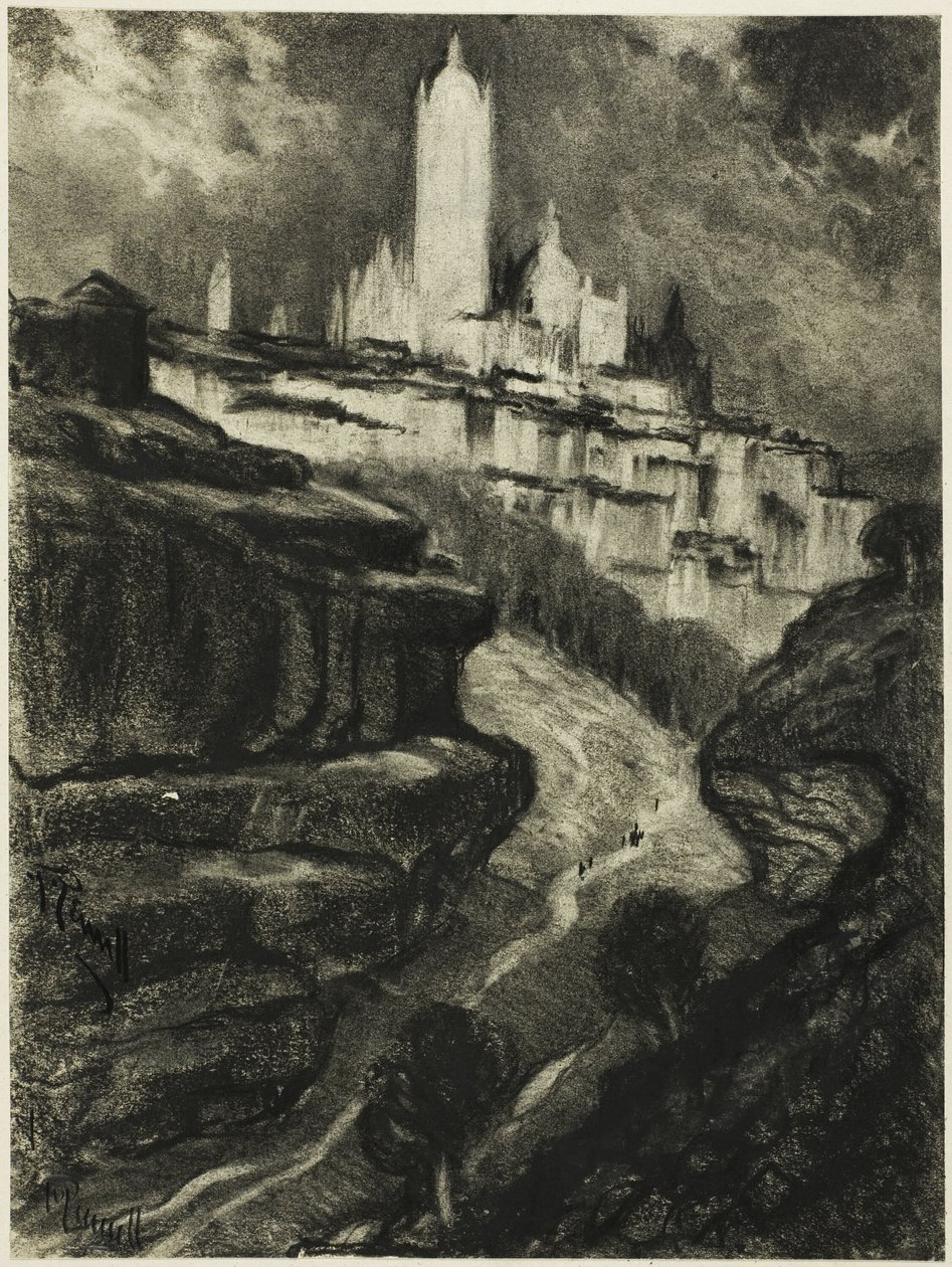 Segovia af Joseph Pennell