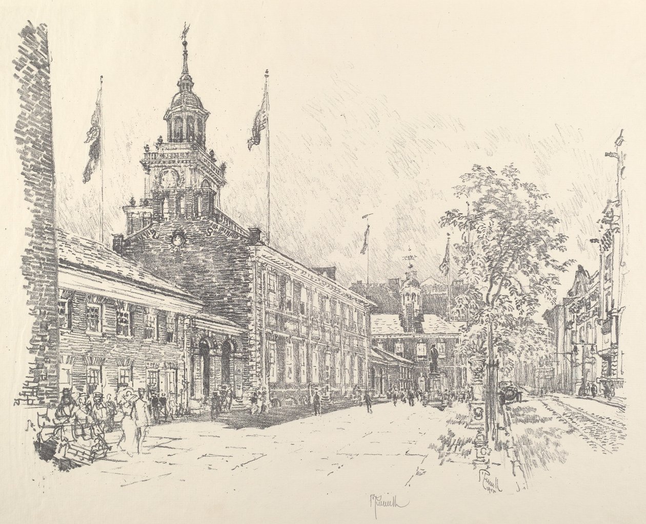 Statsbygninger af Joseph Pennell