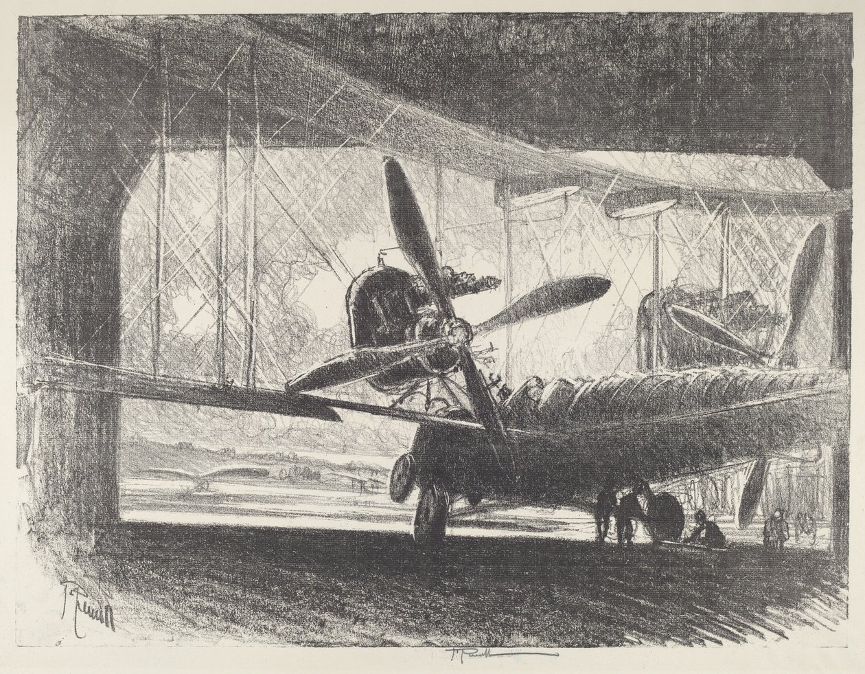 The Big Bug, 1916. af Joseph Pennell