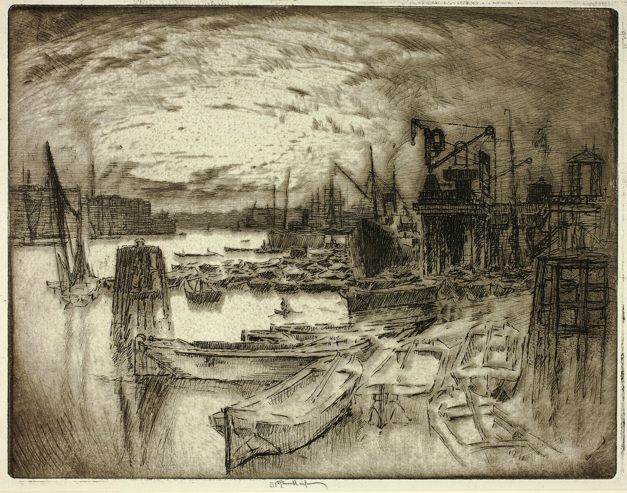 Dockhovedet af Joseph Pennell