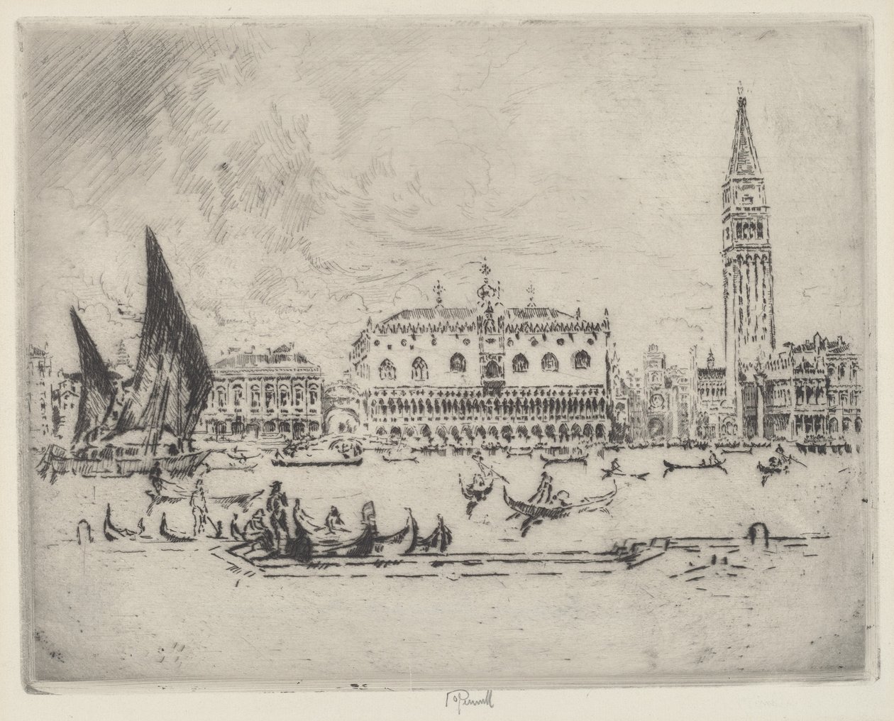 Dogepaladset af Joseph Pennell
