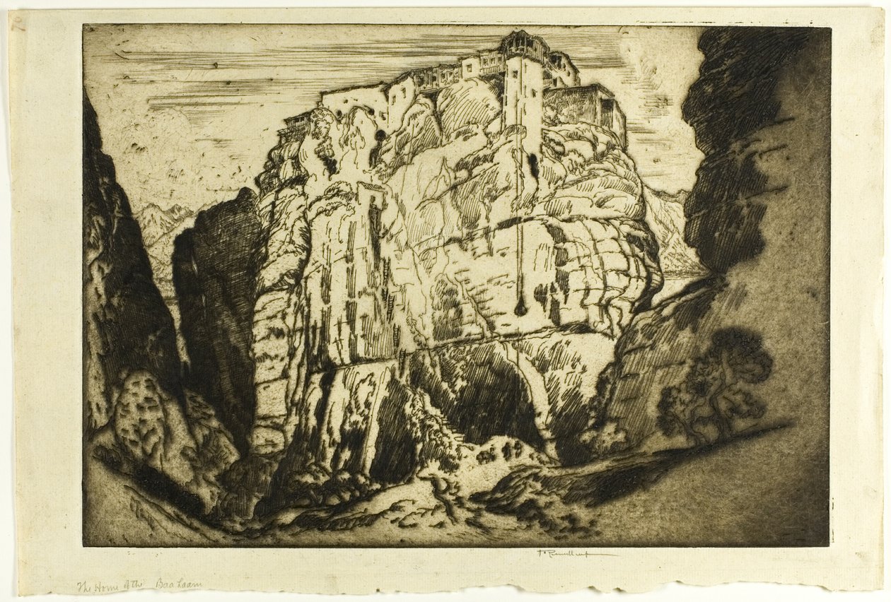 Baa Laams hjem af Joseph Pennell