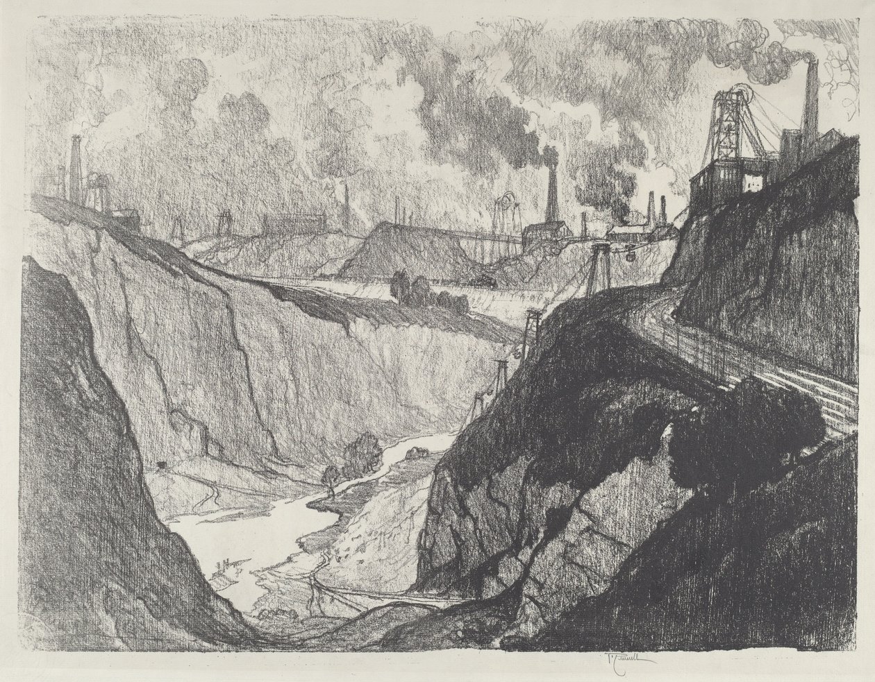 Jernminen af Joseph Pennell