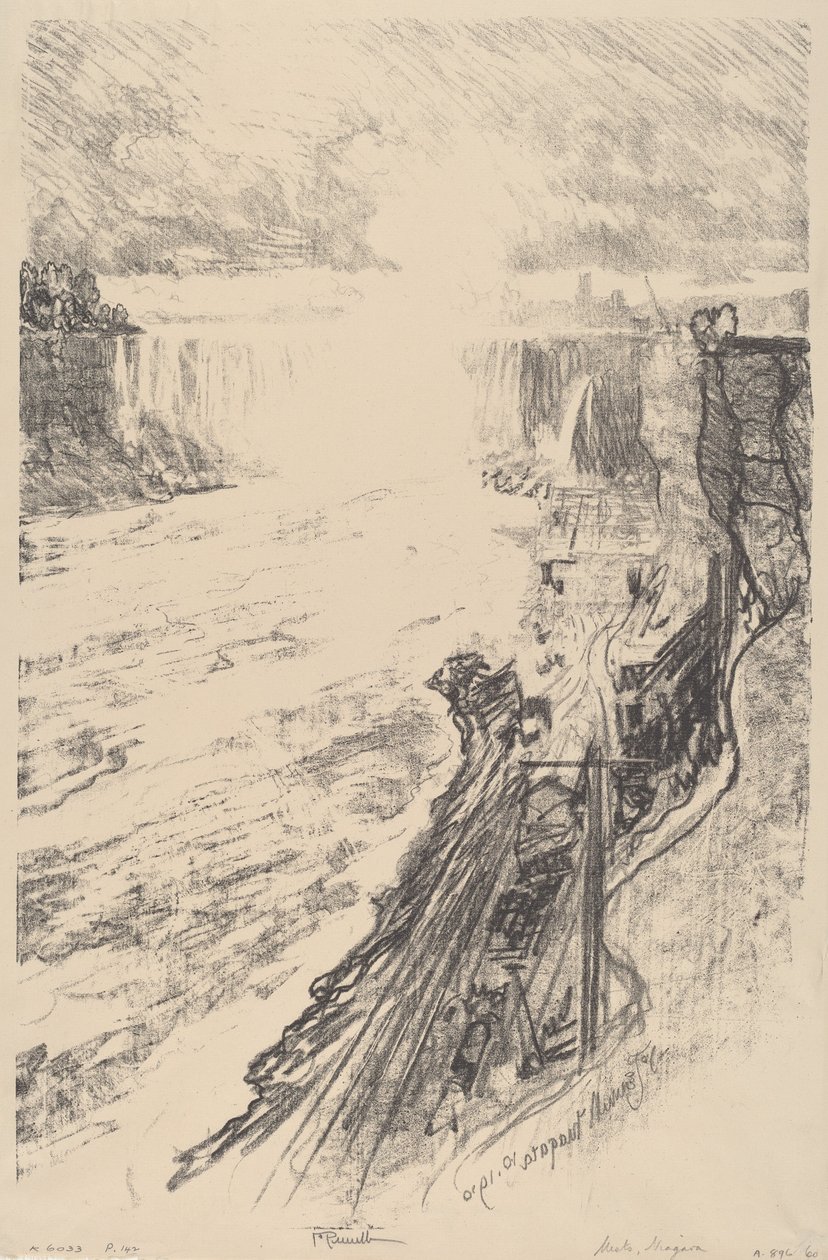 Tågens mysterium af Joseph Pennell