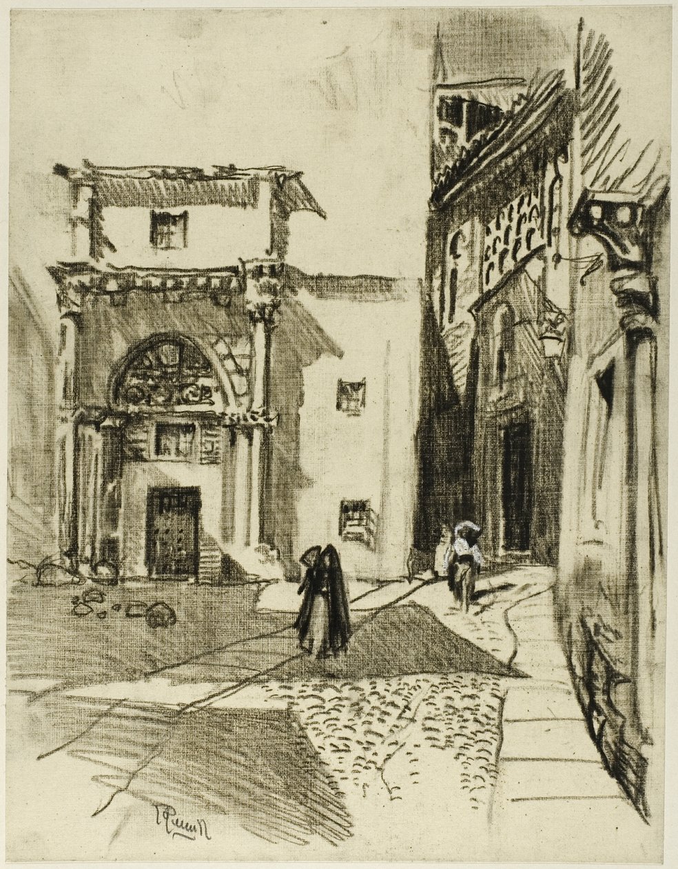 Toledo af Joseph Pennell