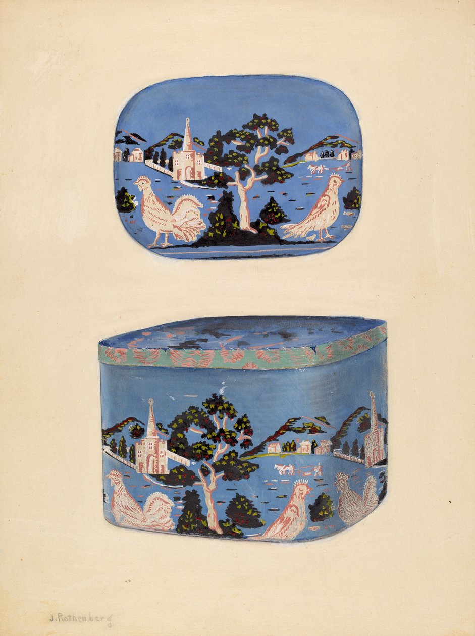 Bandbox, ca. 1937. af Joseph Rothenberg