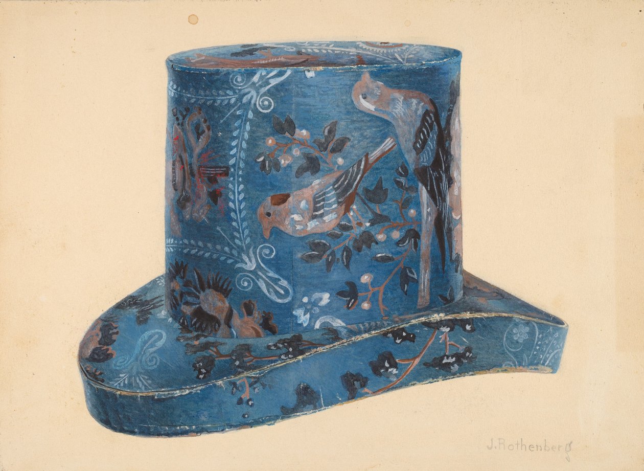 Hatteæske, ca. 1939. af Joseph Rothenberg