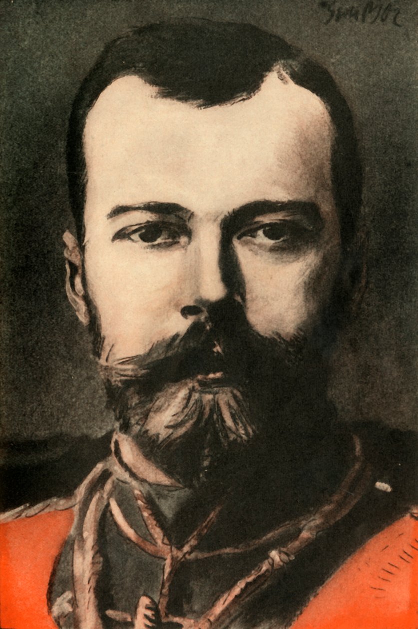 Nicholas II., zar af Rusland, 1910. af Joseph Simpson