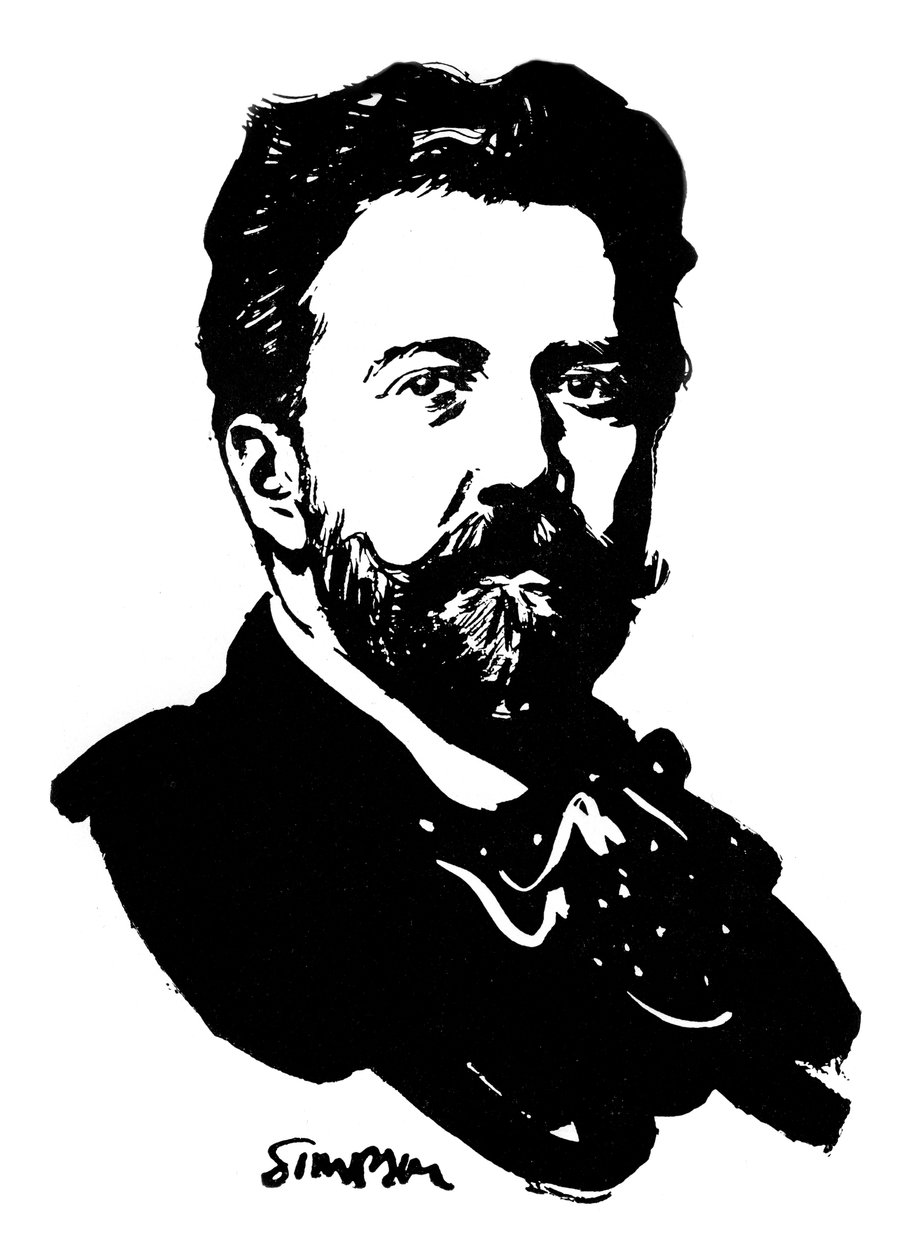 Sir Henry Wood, engelsk dirigent, 1912 af Joseph Simpson