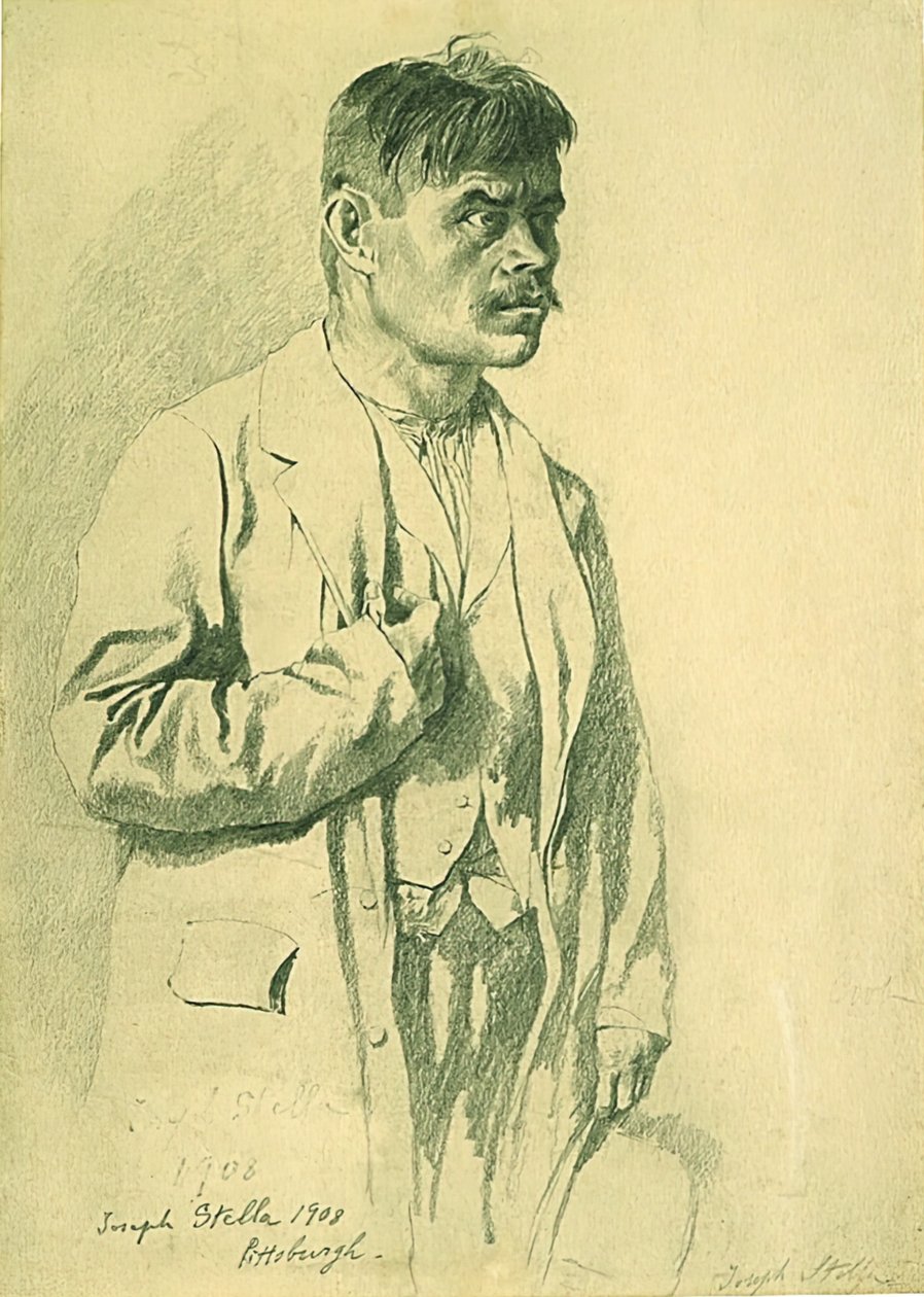 Kroatisk, 1908. af Joseph Stella