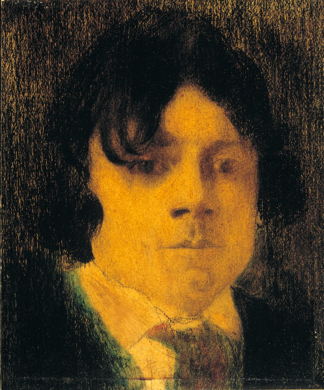 Portræt af en ung mand af Joseph Stella