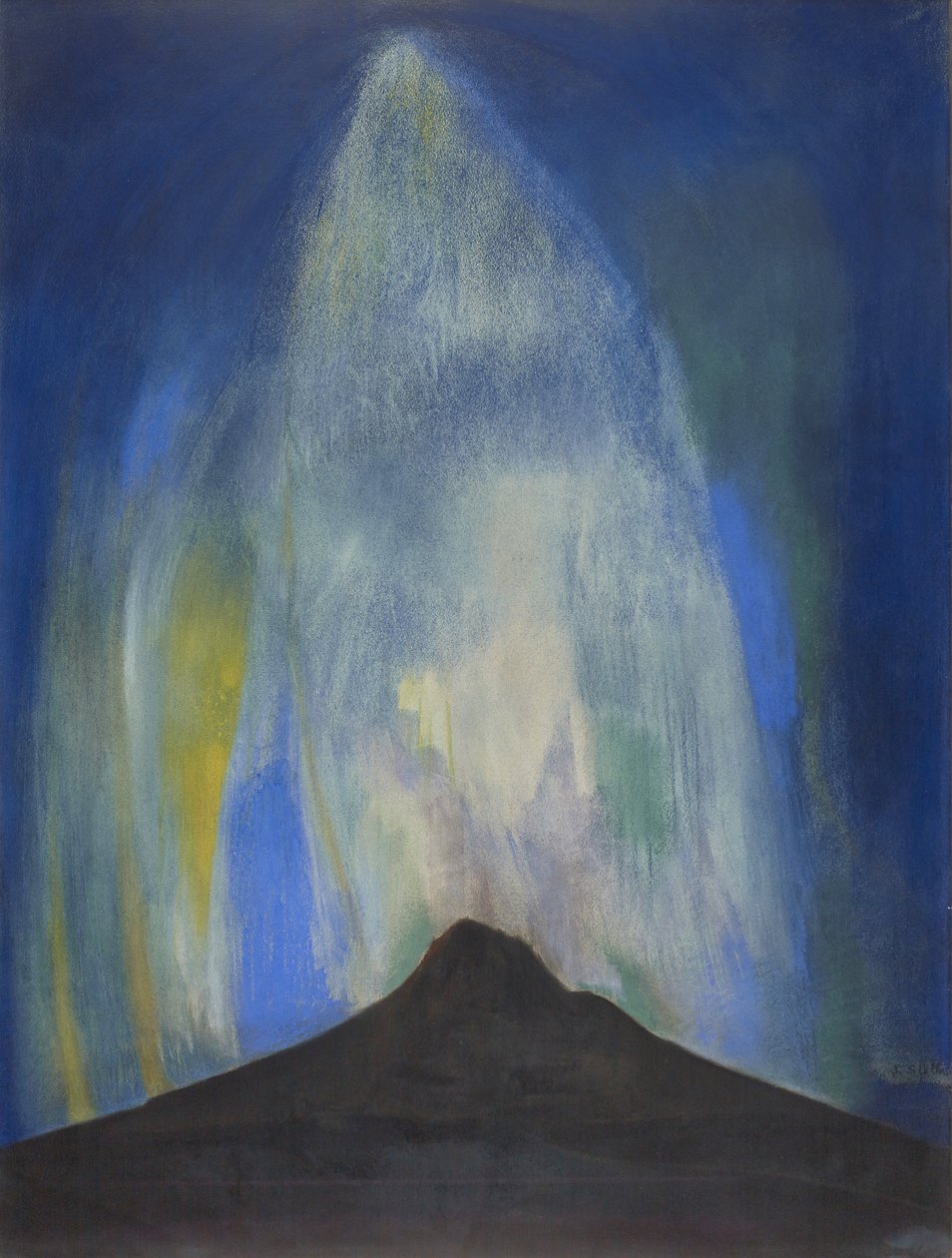 Pyrotekniske brande af Joseph Stella