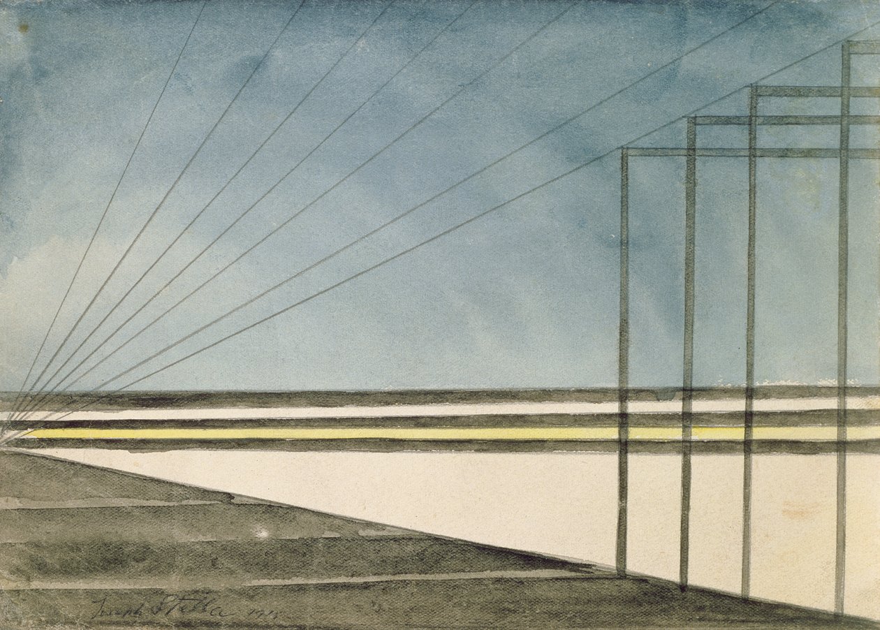 Telegraf polakker af Joseph Stella