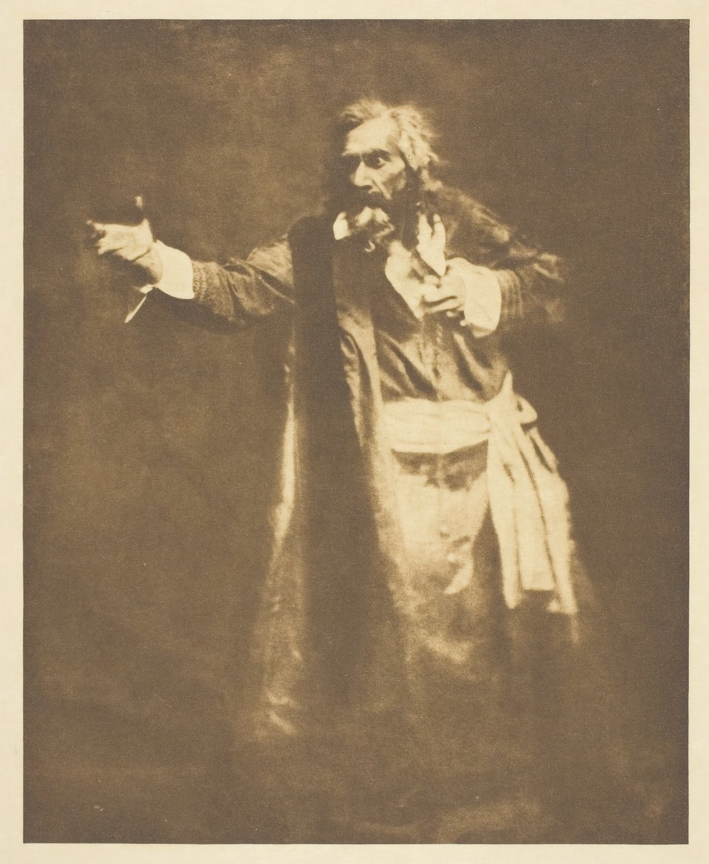 Shylock - En skitse, ca. 1899. af Joseph Turner Keiley