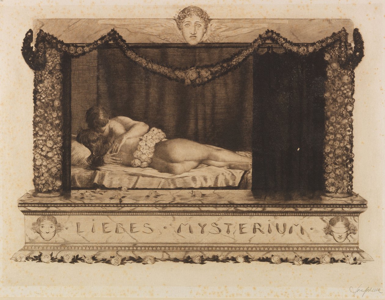 Et kærlighedsmysterium, 1913. af Joseph Uhl
