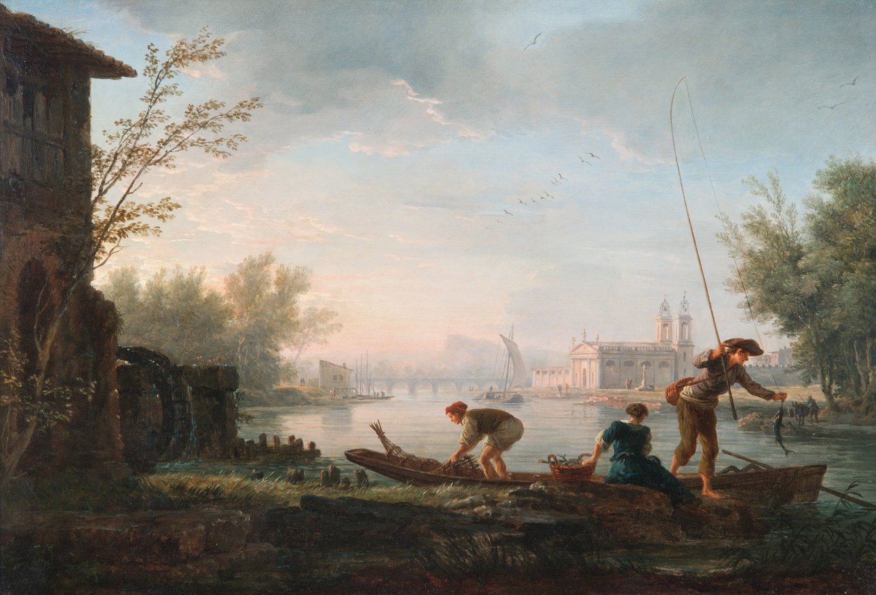 De fire tidspunkter på dagen: Morgen af Joseph Vernet