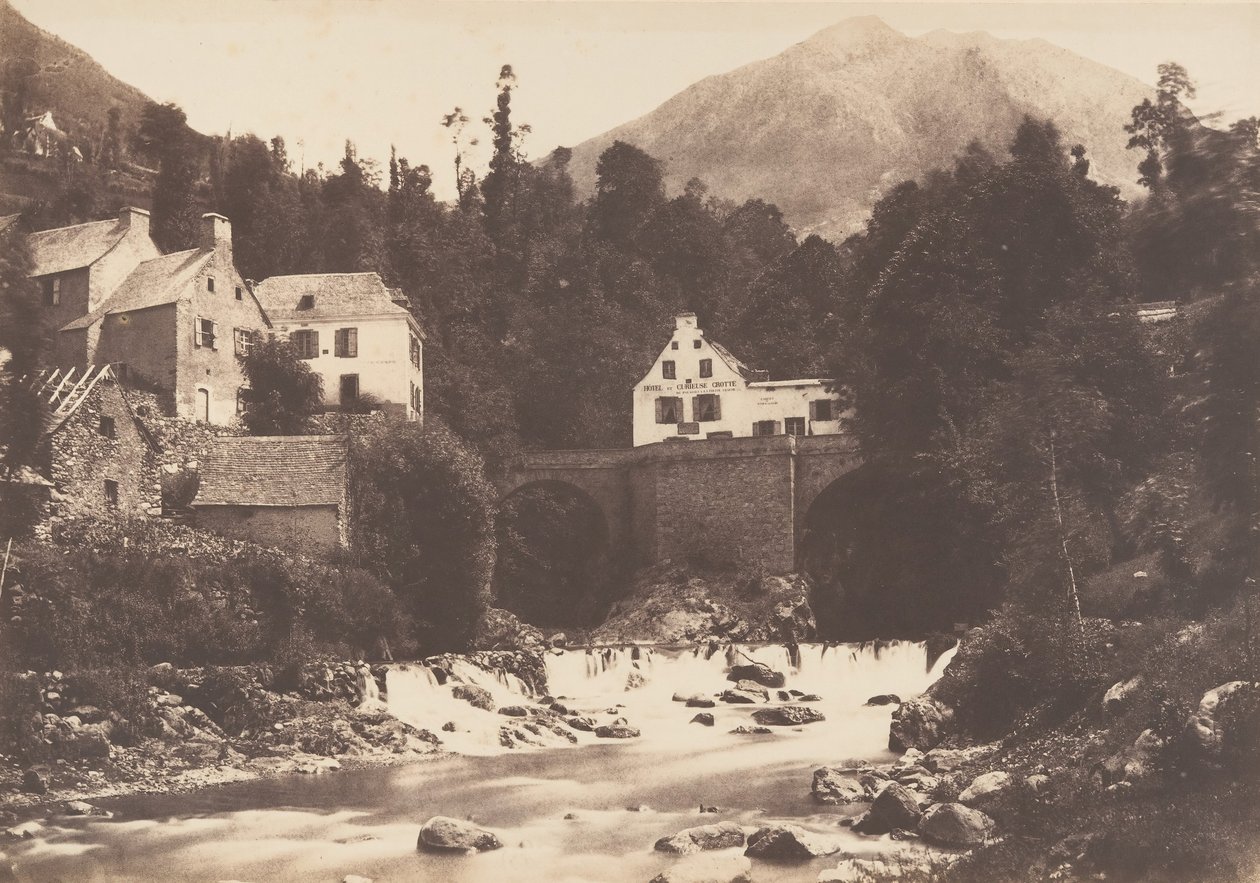 Cedar Village, Gavarnie Road, 1853. af Joseph Vigier