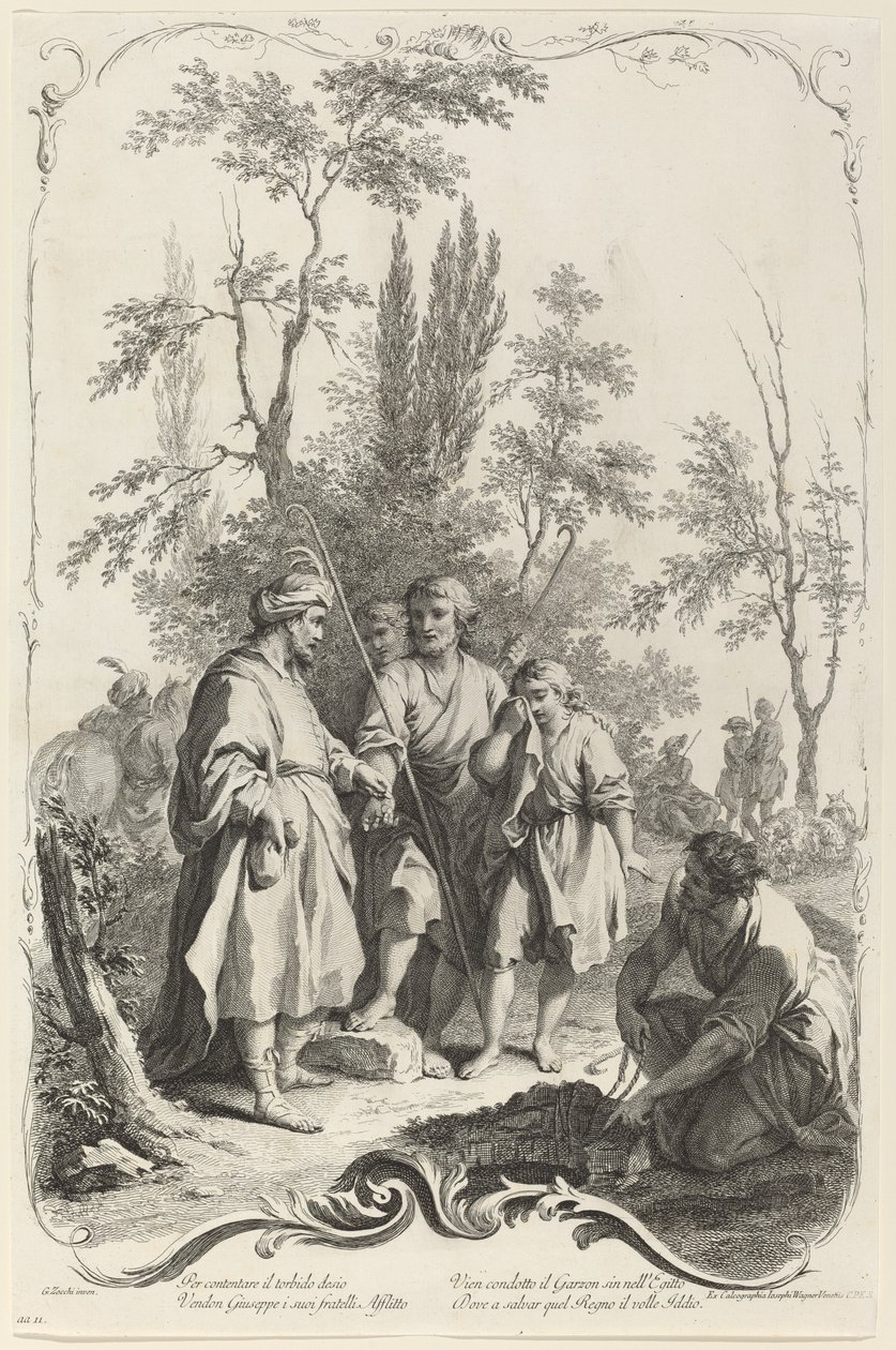 Joseph og hans brødre af Joseph Wagner