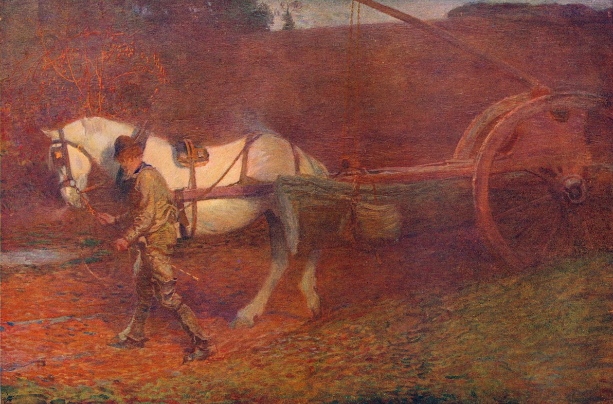 Trævognen, c1906 af Joseph Walter West