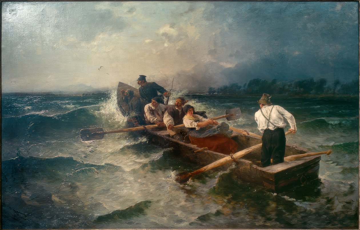 Forfølgelse af krybskytter af Joseph Wopfner
