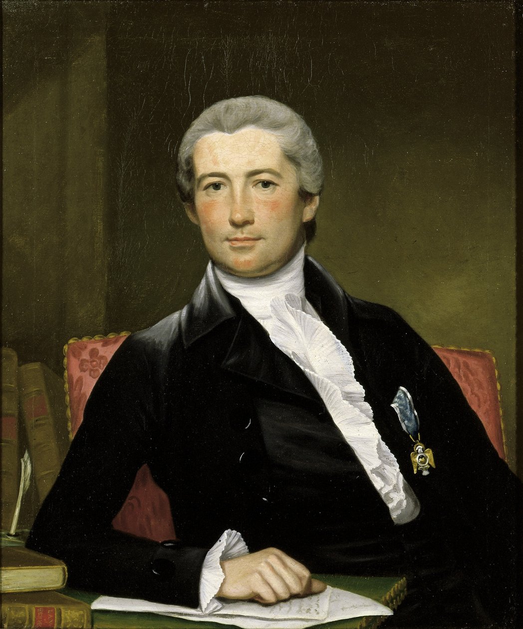 Portræt af general Giles af Joseph Wright