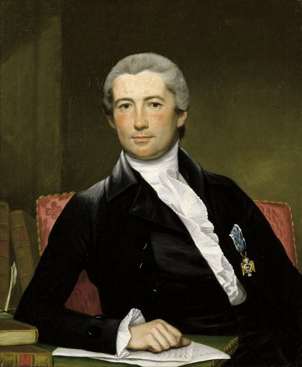 Portræt af General Giles, ca. 1785. af Joseph Wright