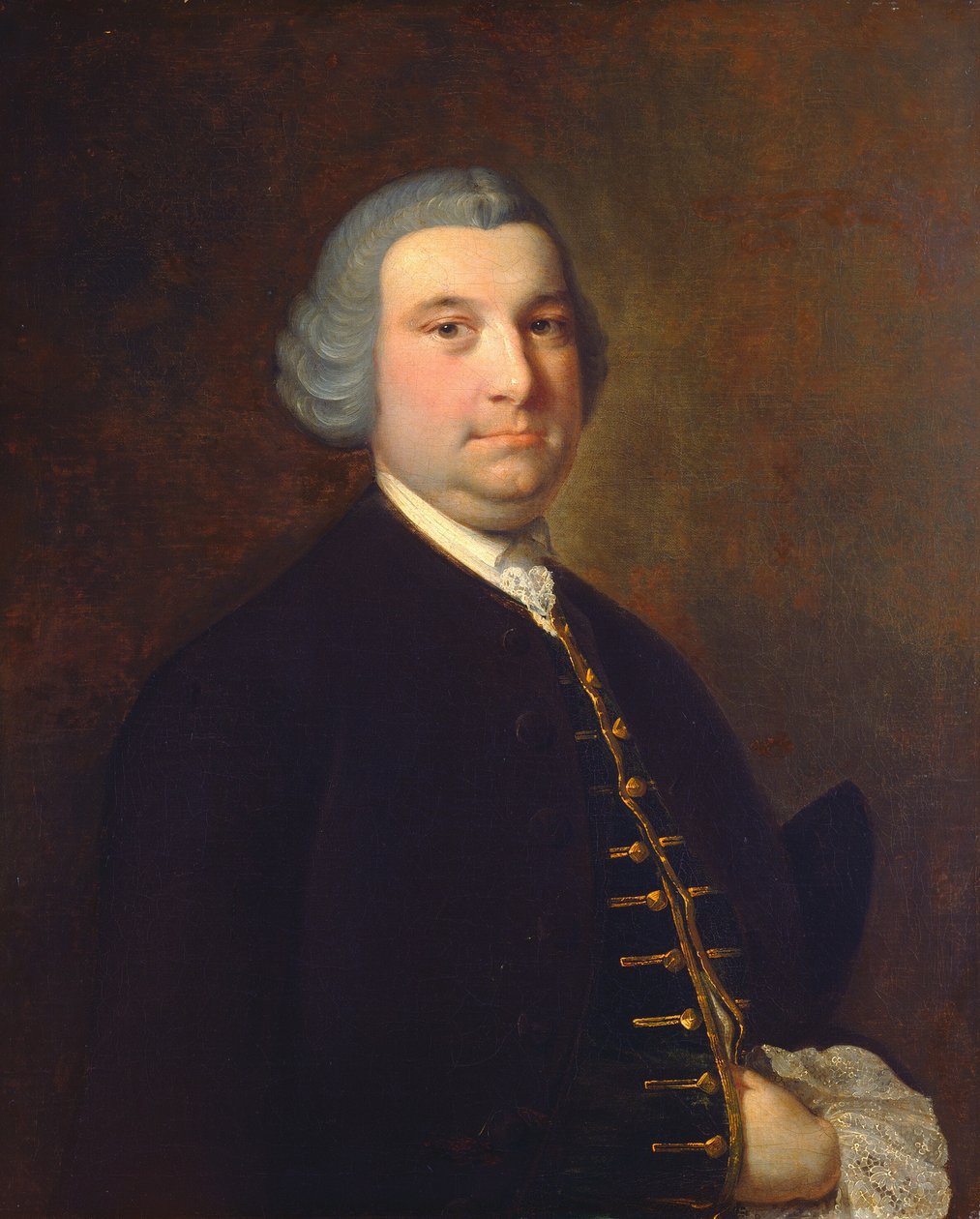 Portræt af en gentleman af Joseph Wright