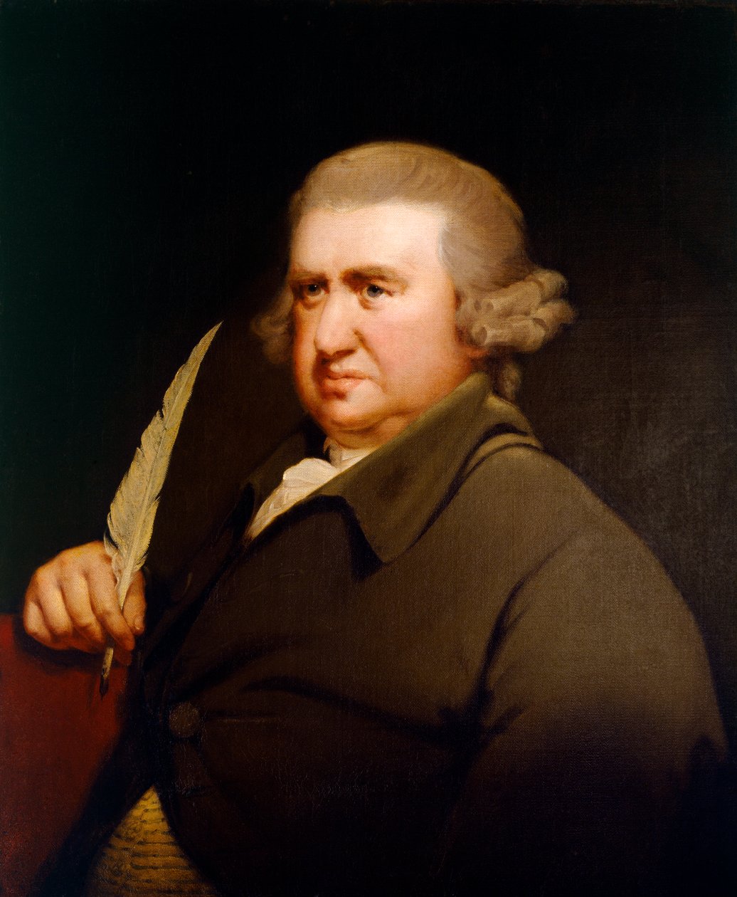 Erasmus Darwin (olie på lærred) af Joseph Wright of Derby