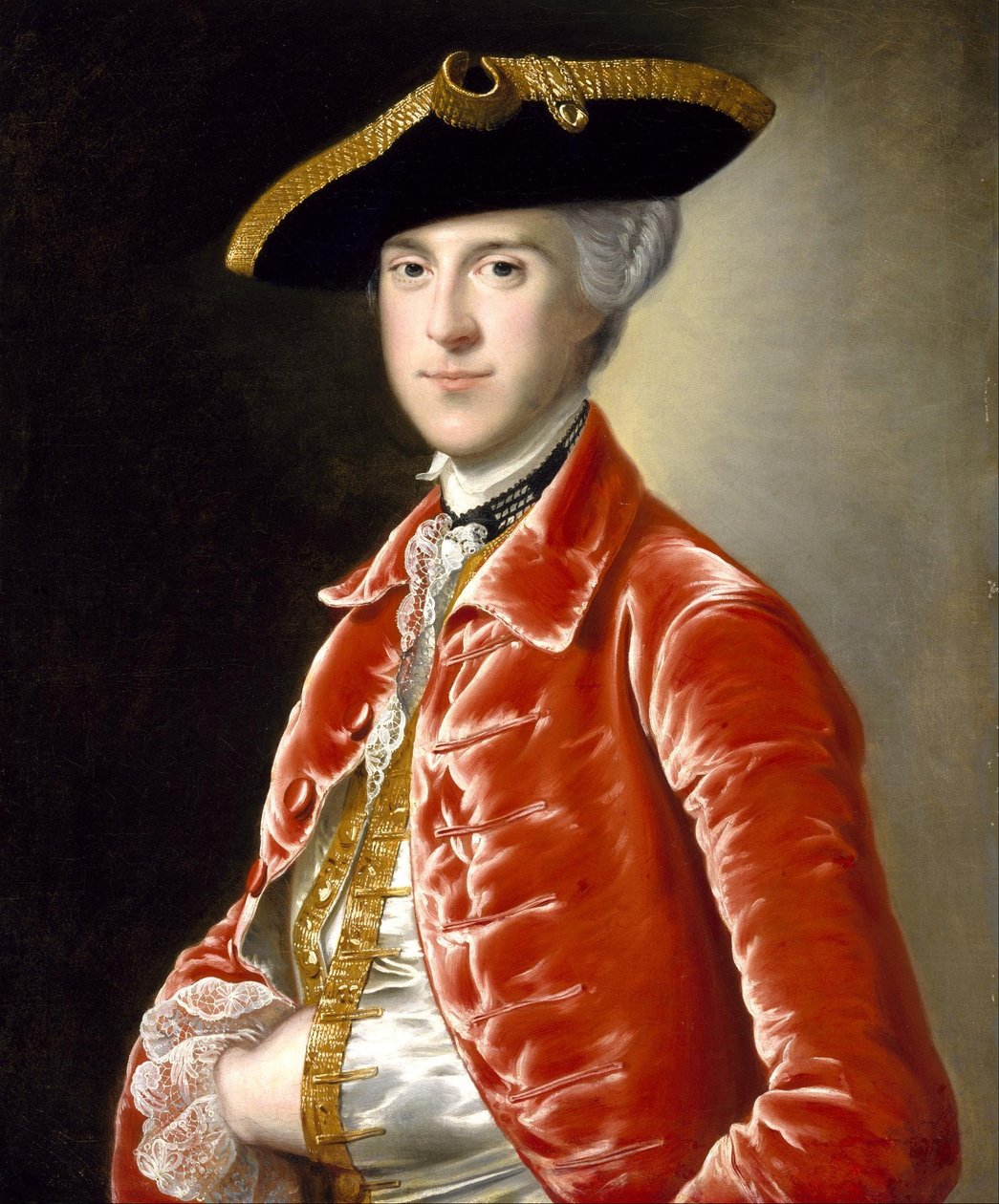 Portræt af en gentleman af Joseph Wright of Derby