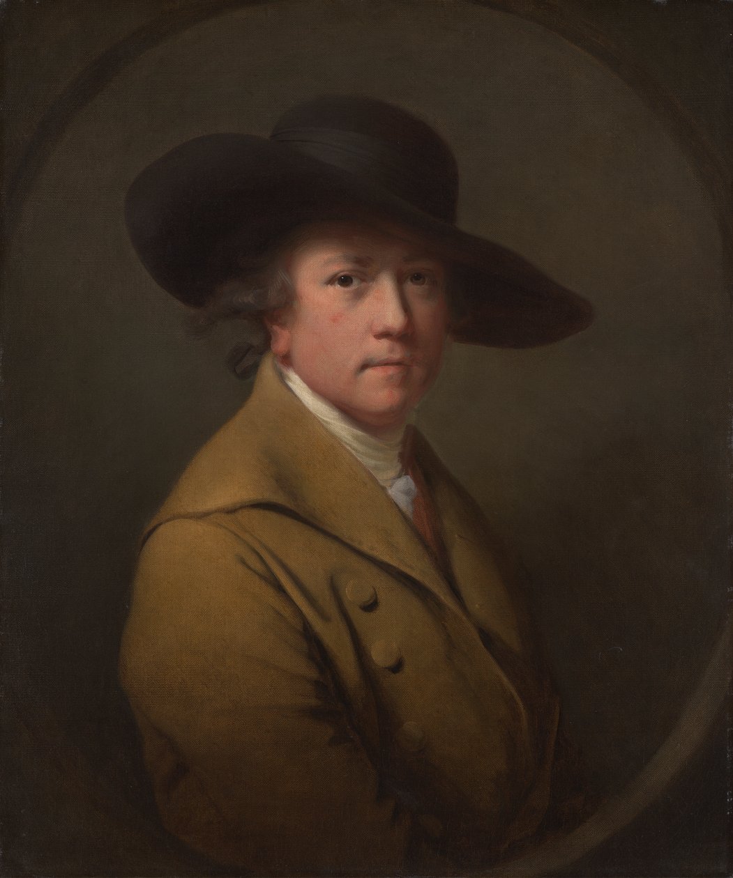 Selvportræt af Joseph Wright of Derby