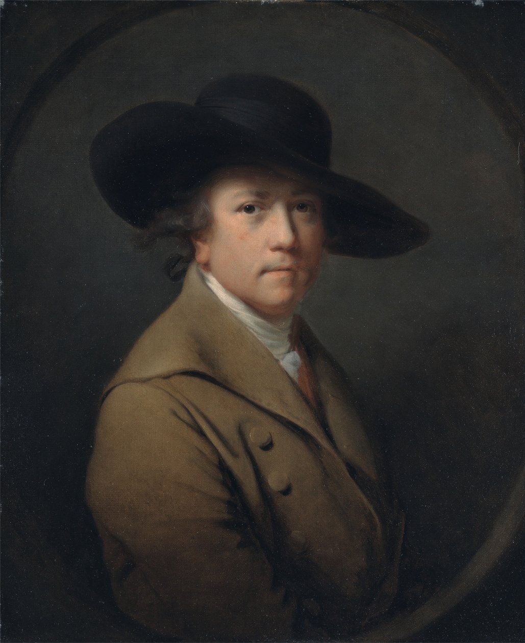 Selvportræt af Joseph Wright of Derby