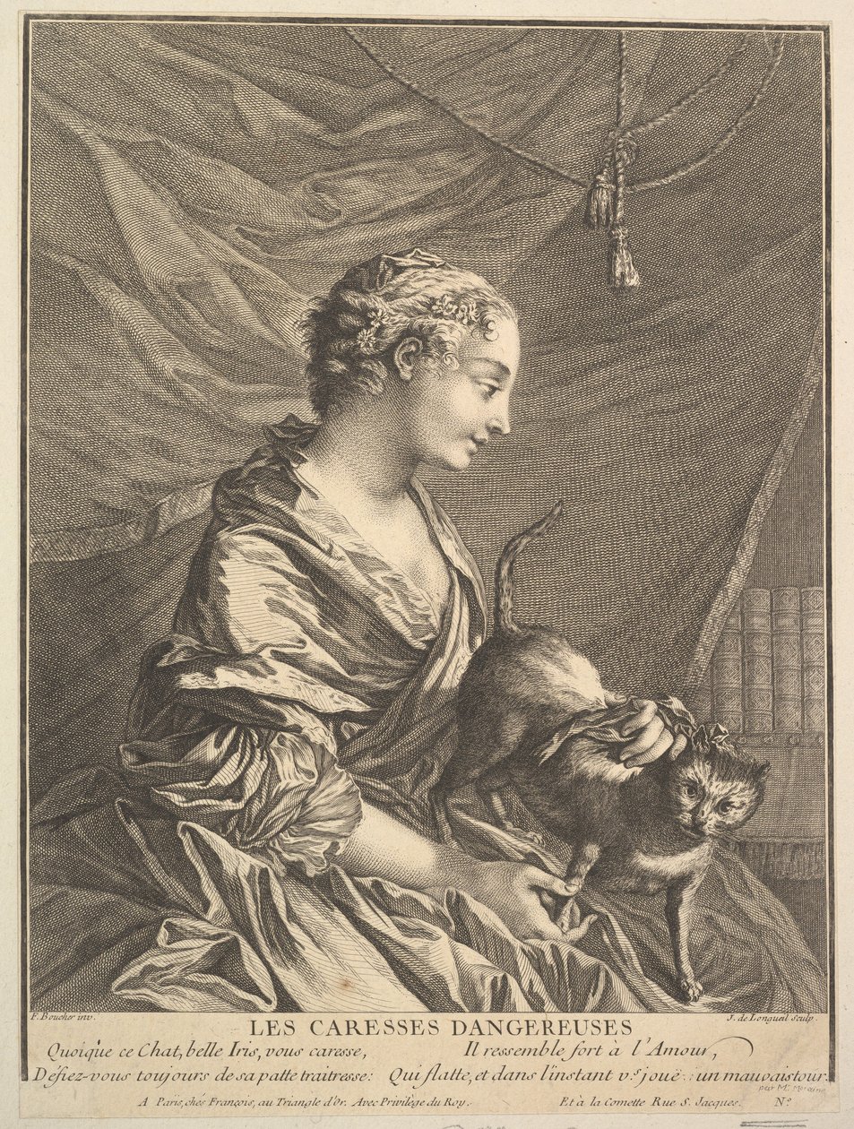 Farlige kærtegn. af Joseph de Longueil