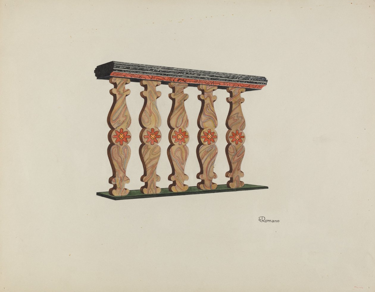 Korskinne, 1938. af Josephine C. Romano